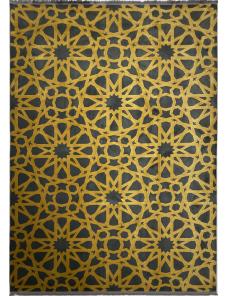 Ковер TEHRAN 2618 COAL GRAY/GOLDEN