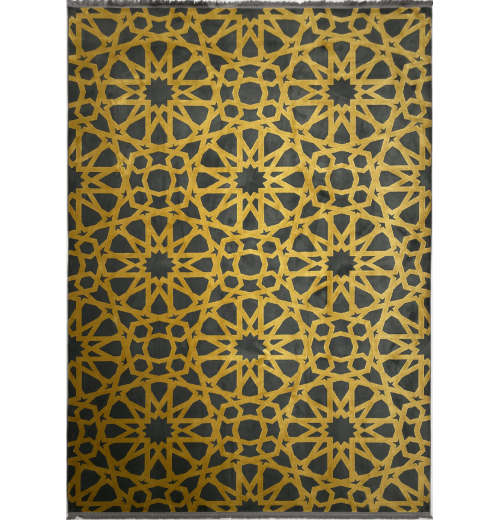 Ковер TEHRAN 2618 COAL GRAY/GOLDEN 