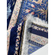Ковер BUKHARA 5451 DARK BLUE, шелковый NAVY BLUE шелк 