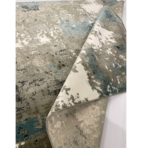 Ковер TEHRAN 2560 SILVER GRAY/MAVY BLUE 