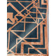 Ковер ELEGANT VIP 2809 COAL GRAY/PINK 
