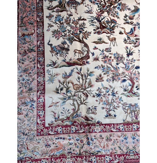 Ковер BUKHARA 5674 CREAM PINK, шелк 