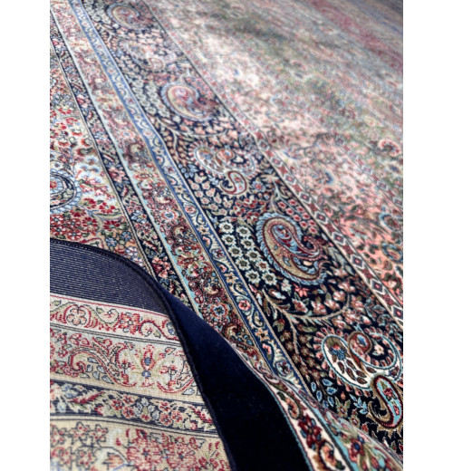 Ковер BUKHARA 5514 DARK BLUE, шелковый GOLDEN, шелк 