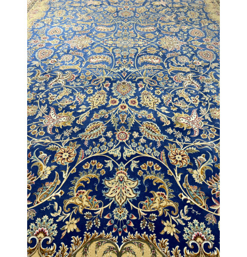 Ковер SILK5025 BEIGE/BLUE 