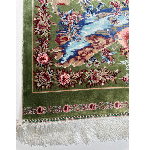 Ковер BUKHARA 5570 GREEN GREEN, шелк 