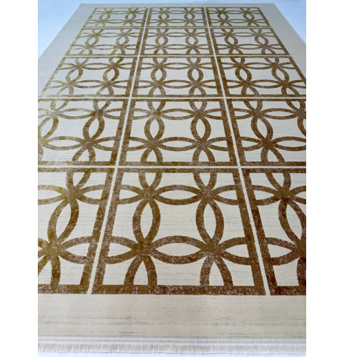 Ковер MONACO PREMIUM 1159 YELLOW CREAM SILVER GRAY 