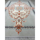 Ковер ASHRAFI LUX 1502 SILVER/PINK 