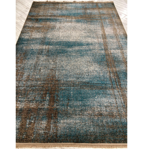Ковер LAUVIN IR1357 TURQUOISE/BROWN 