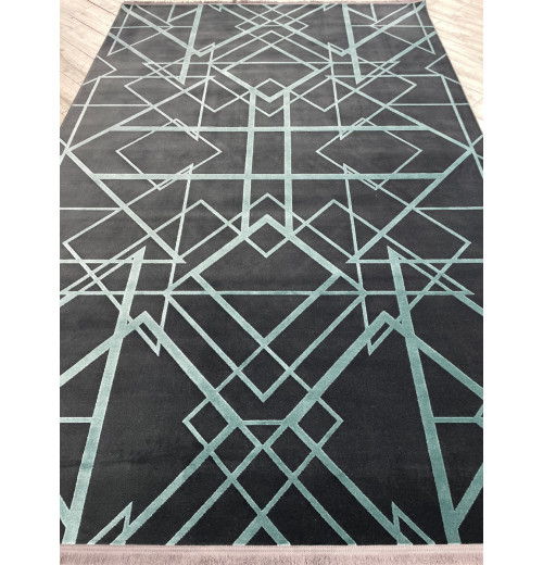 Ковер ELEGANT VIP 2805 COAL GRAY/MAVY BLUE 