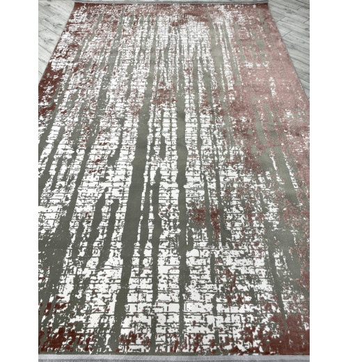 Ковер ELEGANT VIP 2815 SILVER GRAY/PINK 