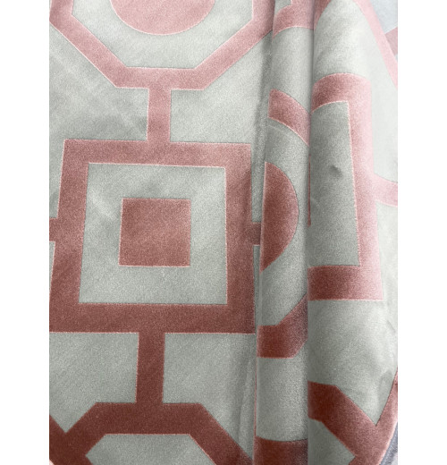 Ковер ELEGANT VIP 2817 SILVER GRAY/PINK 