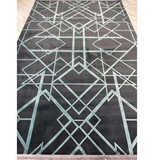 Ковер ELEGANT VIP 2805 COAL GRAY/MAVY BLUE 
