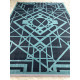 Ковер ELEGANT VIP 2809 COAL GRAY/MAVY BLUE 