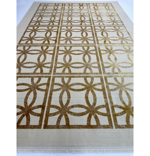 Ковер MONACO PREMIUM 1159 YELLOW CREAM SILVER GRAY 