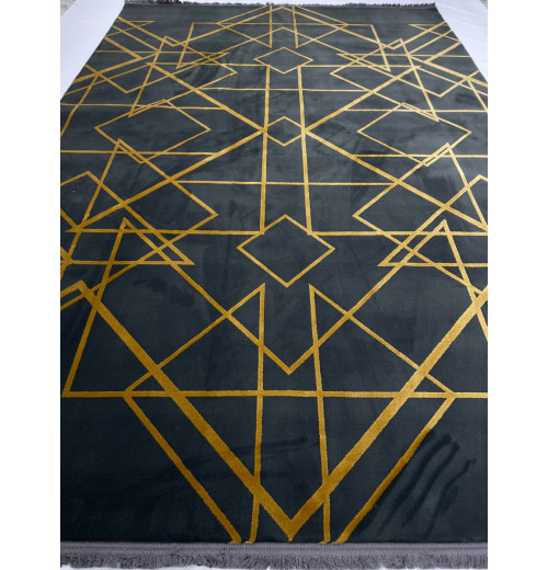 Ковер TEHRAN 2807 COAL GRAY/GOLDEN 