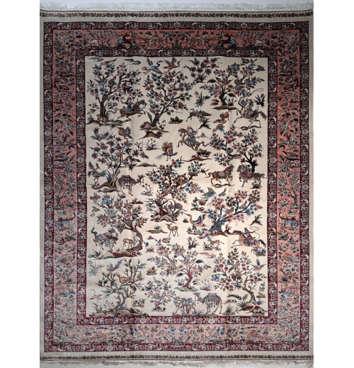 Ковер BUKHARA 5674 CREAM PINK, шелк 