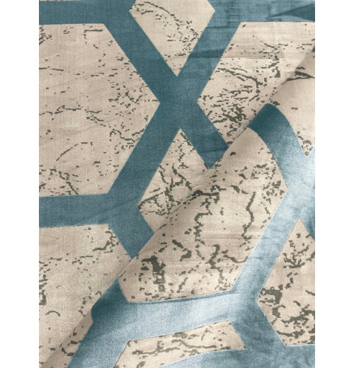 Ковер ELEGANT VIP 2520 SILVER/BLUE 