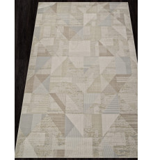Ковер AFINA F416AD BEIGE / L.BROWN Прямоугольник