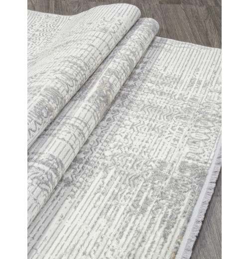 Ковер ALANYA 22403A CREAM / GREY Прямоугольник 