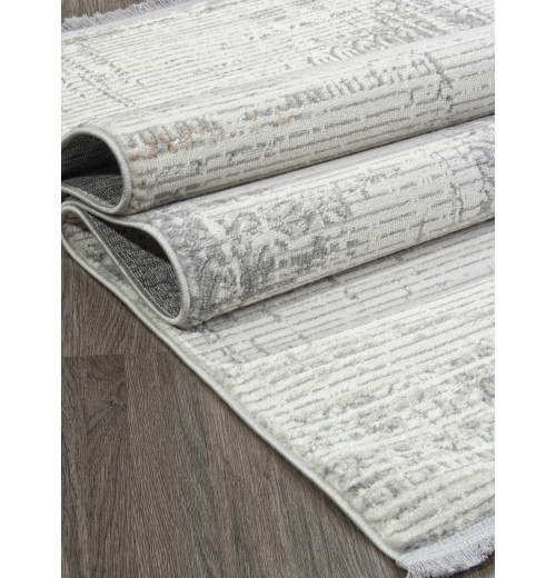 Ковер ALANYA 22403A CREAM / GREY Прямоугольник 