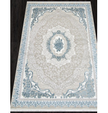 Ковер ALFANI Q010A BLUE FDY / CREAM SHRINK Прямоугольник