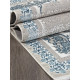 Ковер ALFANI Q010A BLUE FDY / CREAM SHRINK Прямоугольник 