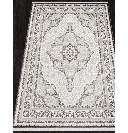 Ковер ALFANI Q011A BROWN FDY/CREAM SHRINK Прямоугольник 