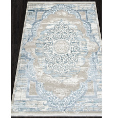 Ковер ALFANI Q018A BLUE FDY / CREAM SHRINK Прямоугольник