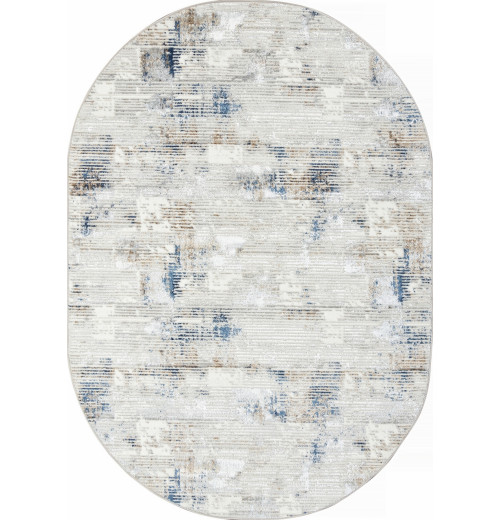 Ковер ANTEP DA492 635 CREAM / NAVY Овал 