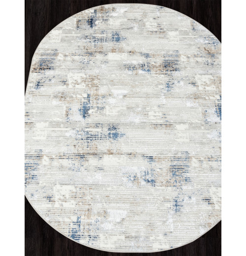 Ковер ANTEP DA492 635 CREAM / NAVY Овал 