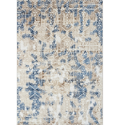 Ковер ANTEP O1699 630 CREAM / BLUE Прямоугольник 
