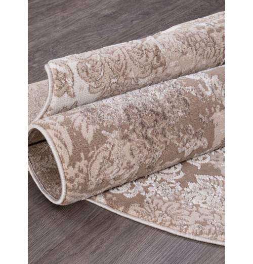 Ковер ARMINA 03708A BROWN / BROWN Овал 
