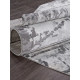 Ковер ARMINA 03752A GREY / GREY Овал синтетический 