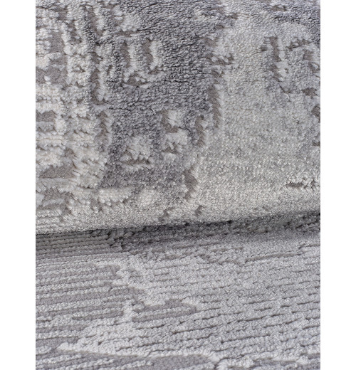 Ковер ARMINA 03758A GREY / GREY Овал 