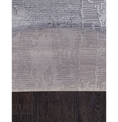 Ковер ARMINA 03758A GREY / GREY Овал 