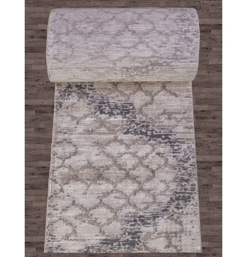 ARMINA 03806A GREY/ BROWN Дорожка 