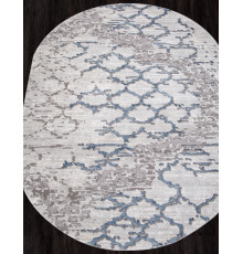Ковер ARMINA 03854A BLUE / BLUE Овал
