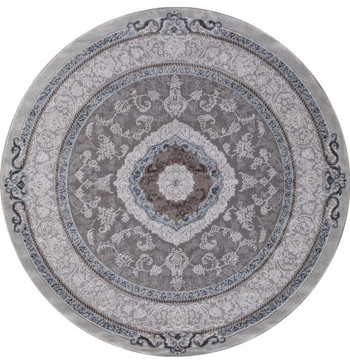 Ковер ARMINA 03874A BLUE / BLUE Круг 
