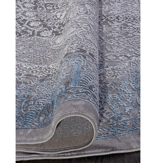 Ковер ARMINA 03878A BLUE / BLUE Овал 