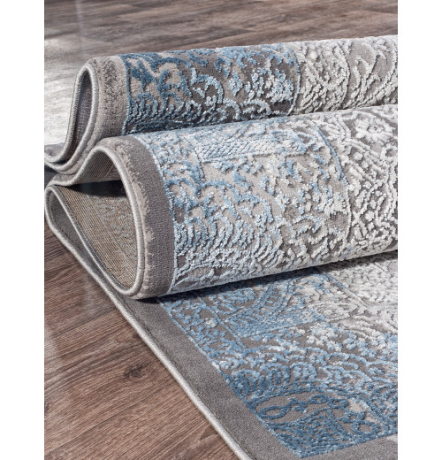 Ковер ARMINA 03878A BLUE / BLUE Прямоугольник 