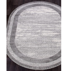 Ковер ARMINA 04041G GREY / GREY Овал