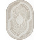 Ковер ARMINA 04088A BROWN / BROWN Овал 