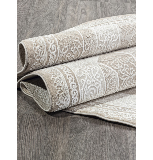 Ковер ARMINA 04088A BROWN / BROWN Овал 