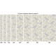 ATLANTIS D734 BEIGE Дорожка 