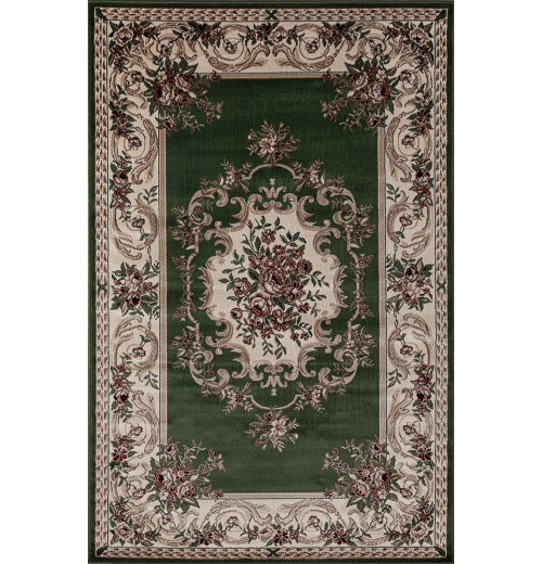 Ковер COLIZEY d057 GREEN Прямоугольник 