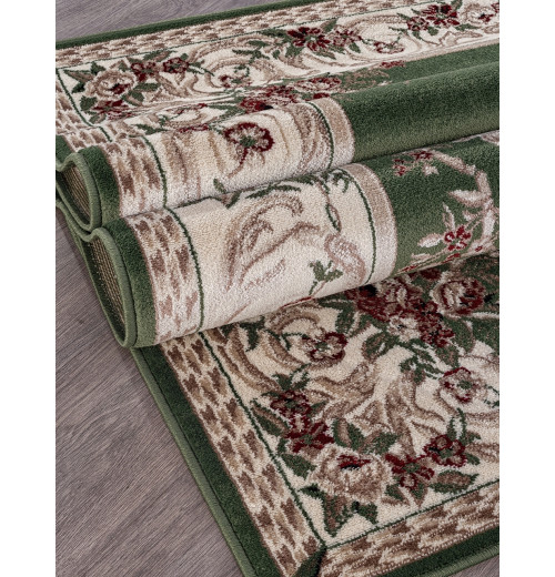 Ковер COLIZEY d057 GREEN Прямоугольник 
