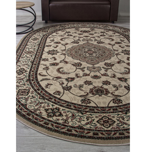 Ковер COLIZEY d389 BEIGE Овал 