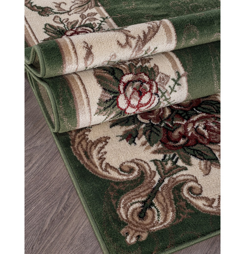 Ковер COLIZEY D467 GREEN Прямоугольник 