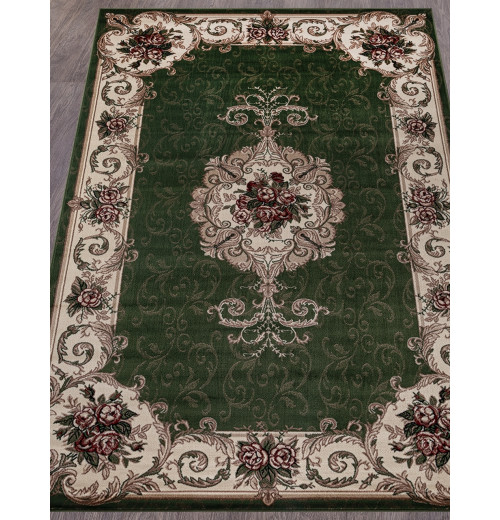 Ковер COLIZEY D467 GREEN Прямоугольник 