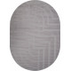 Ковер DIOS F439 GRAY Овал 